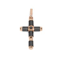 Anhänger Baraka Herr Cyborg Ceramic in Rosègold Diamante CR281021ROCN000005 - CR281021ROCN000005